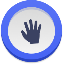 open hand icon